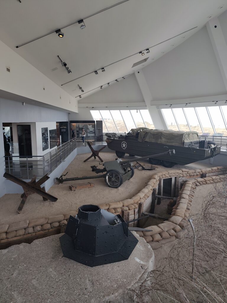 Ausstellungshalle des Utah Beach Museums