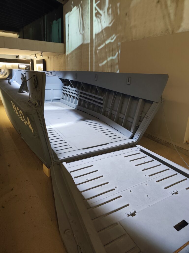 Landungsboot im Utah Beach Museum