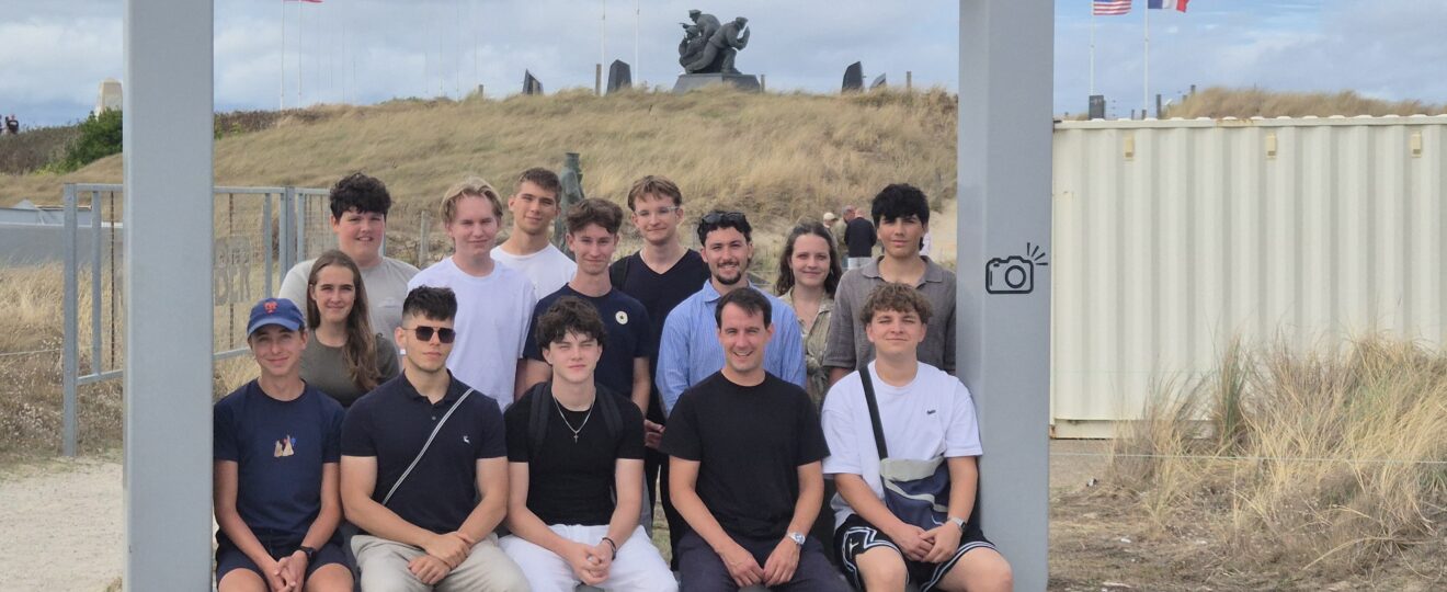 Internatsreise Frankreich 2026 Gruppenbild UTAH