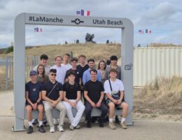 Internatsreise Frankreich 2026 Gruppenbild UTAH